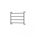 Kaya Heated Towel Rail, 600 x 450mm, Gun Metal